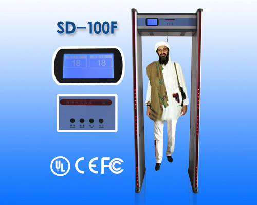 SD-100F电子工厂金属探测安检门